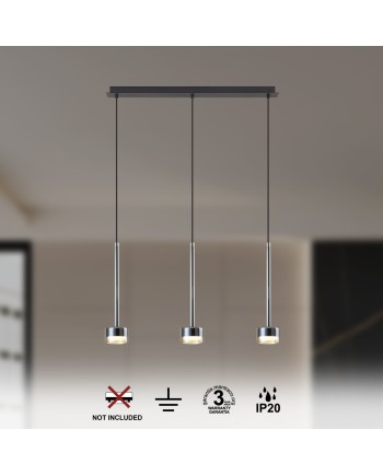 TONIC * COLGANTE 3L LINEA - GX53 - BRONCE